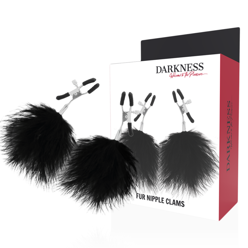 DARKNESS SENSATIONS – Nippelklemmen mit Pompons 2