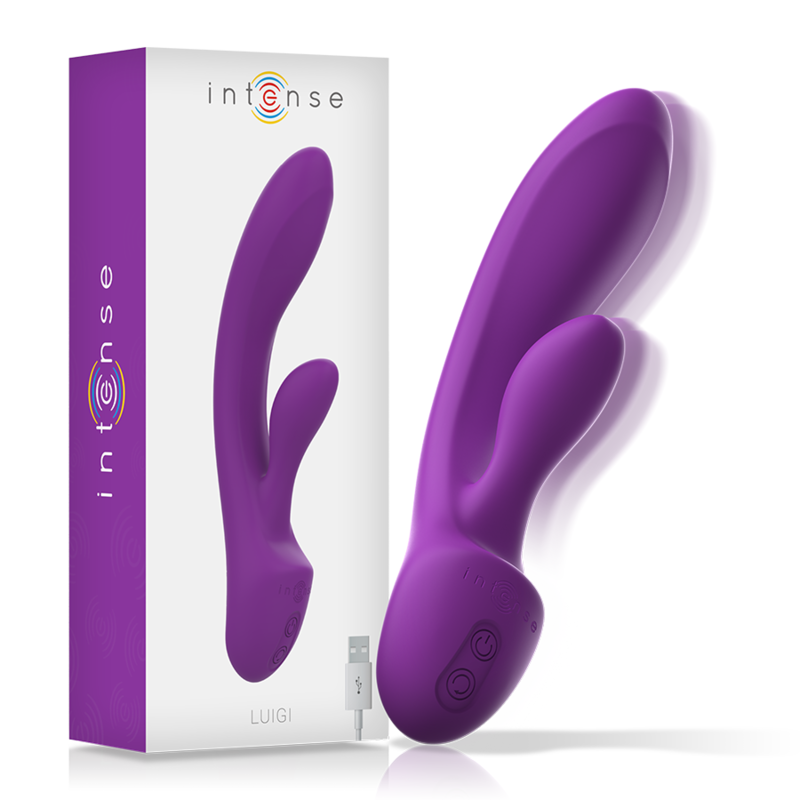 INTENSE – VIBRATORE LUIGI RABBIT SILICONE LIQUIDO