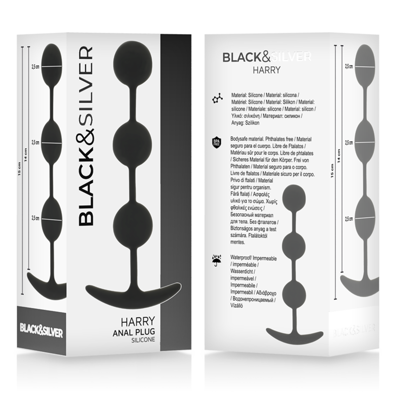 BLACK&SILVER – ANAL CM