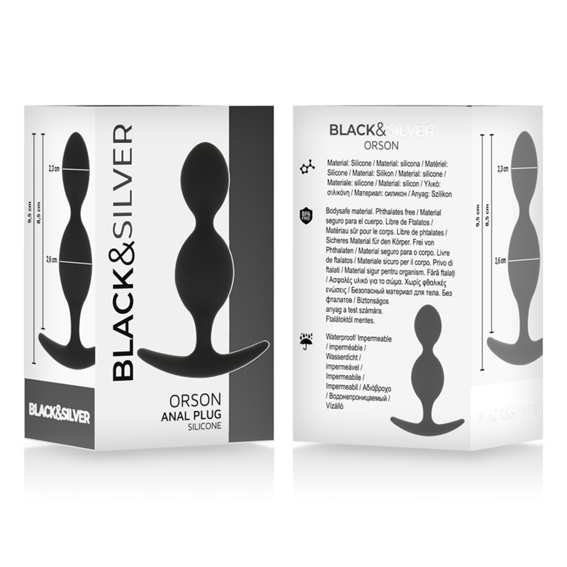 BLACK&SILVER – SILICONE