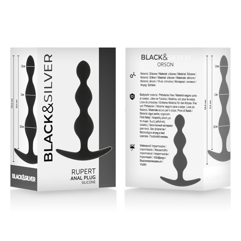 BLACK&SILVER – ANAL CM