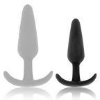 BLACK&SILVER Hansel – Analplug aus Silikon mit kleinem Griff