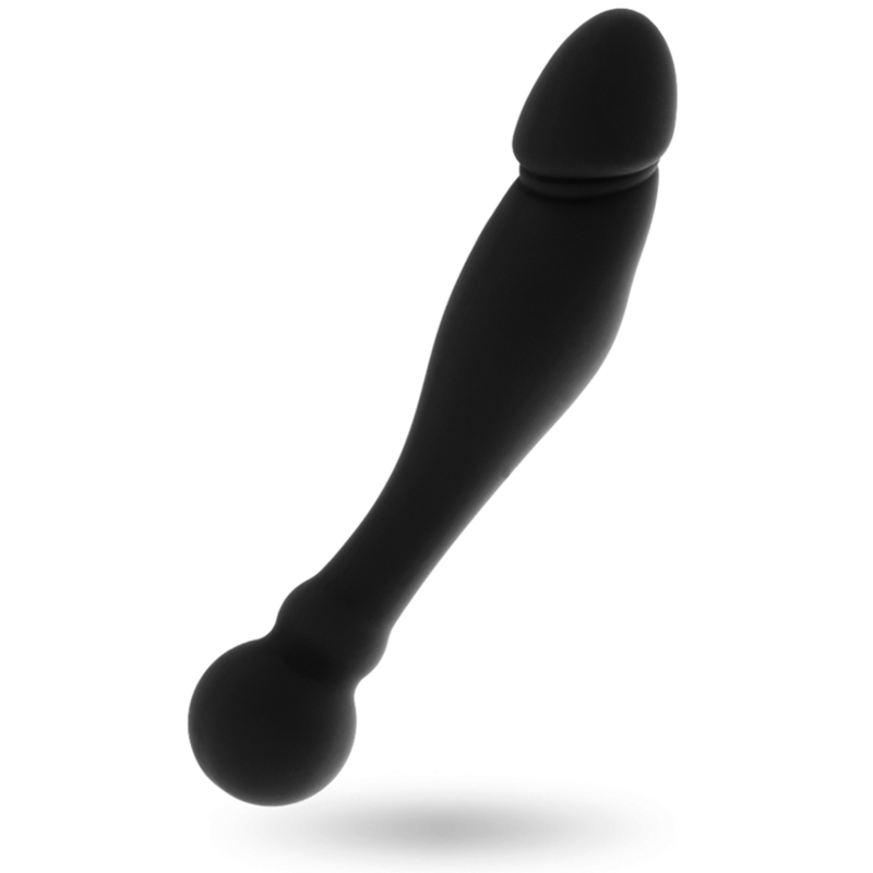 BLACK&SILVER – DILDO STIMOLANTE DEL PUNTO G KARL 18 CM