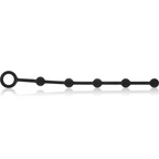 BLACK&SILVER Korg – Analkette aus Silikon für Einsteiger, 21 cm