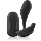 BLACK&SILVER Dwayne – Analplug aus Silikon mit Fernbedienung