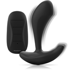 BLACK&SILVER Dwayne – Analplug aus Silikon mit Fernbedienung