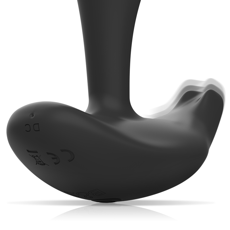 BLACK&SILVER Dwayne – Analplug aus Silikon mit Fernbedienung