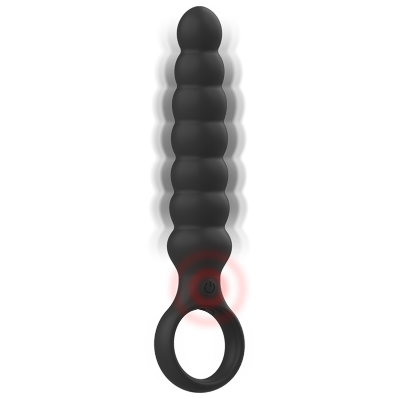 BLACK&SILVER – BOB POWERFUL SILICONE ANAL DILATOR