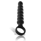BLACK&SILVER – BOB POWERFUL SILICONE ANAL DILATOR