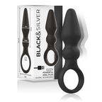 BLACK&SILVER Ozzy – Leistungsstarker Analplug aus Silikon