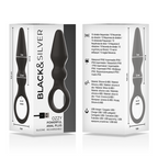 BLACK&SILVER Ozzy – Leistungsstarker Analplug aus Silikon