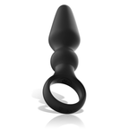 BLACK&SILVER Ozzy – Leistungsstarker Analplug aus Silikon