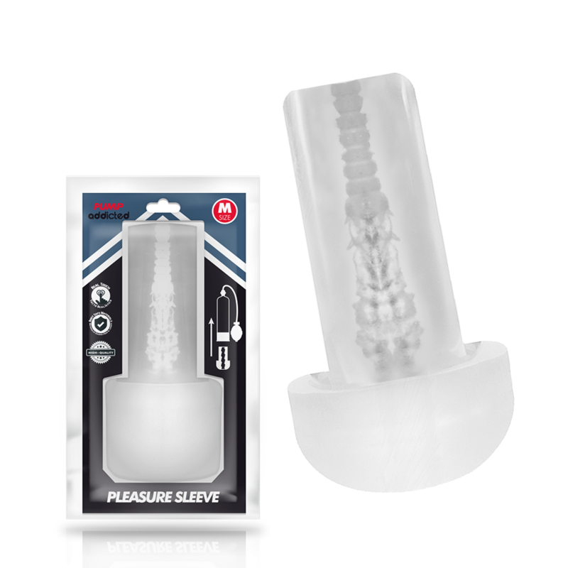 PUMP ADDICTED Pleasure Sleeve – Mastubador size M