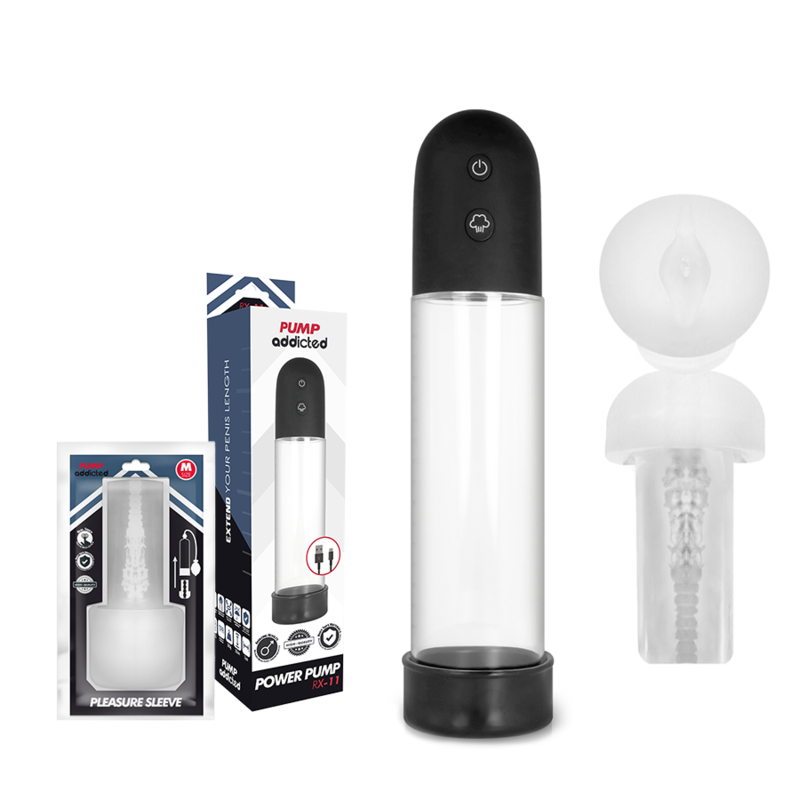 PUMP ADDICTED – Rx11 automatique avec masturbateur