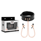 BEGME – BLACK EDITION COLLARE CON MORSETTI PER CAPEZZOLI