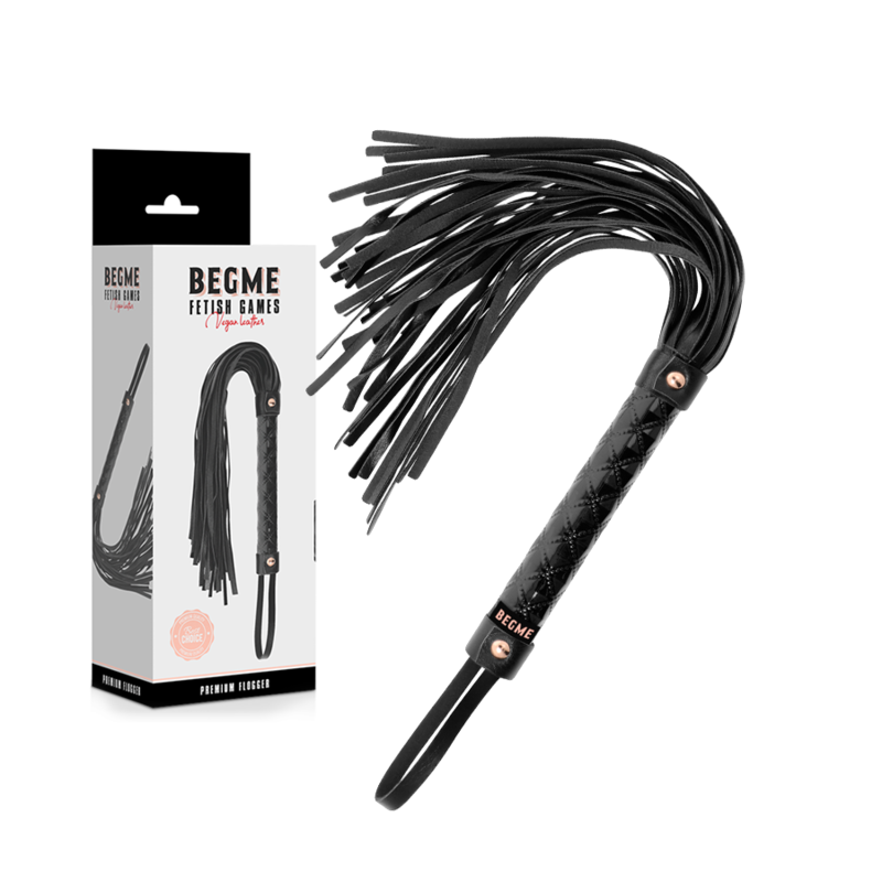 BEGME – BLACK EDITION VEGAN LEATHER FLOGGER