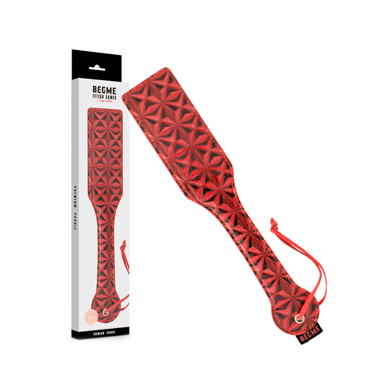 BEGME Red Edition – Paddel aus veganem Leder