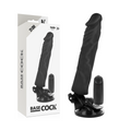 BASECOCK – Realistischer Vibrator mit Kabelfernbedienung, 21 cm