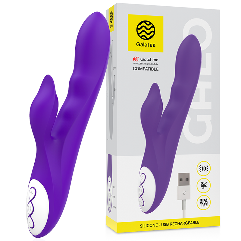 GALATEA Galo – Purple Vibrator + watchme remote control