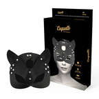COQUETTE CHIC DESIRE – MASCHERA VEGANA IN PELLE CON ORECCHIE DI