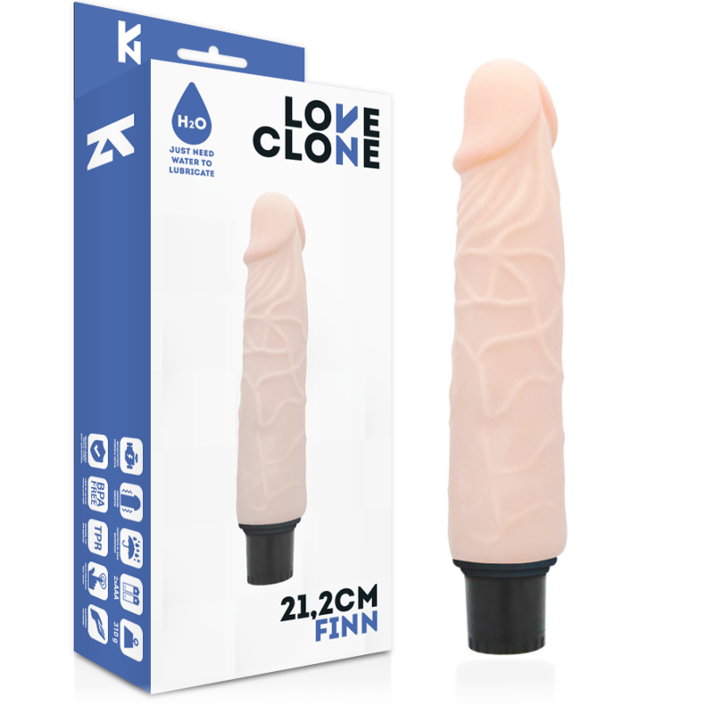 LOVECLONE Finn – Vibratore autolubrificante  21.2 cm -o- 3.8 cm