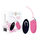 INTENSE Flippy II – Uovo vibrante  con telecomando rosa
