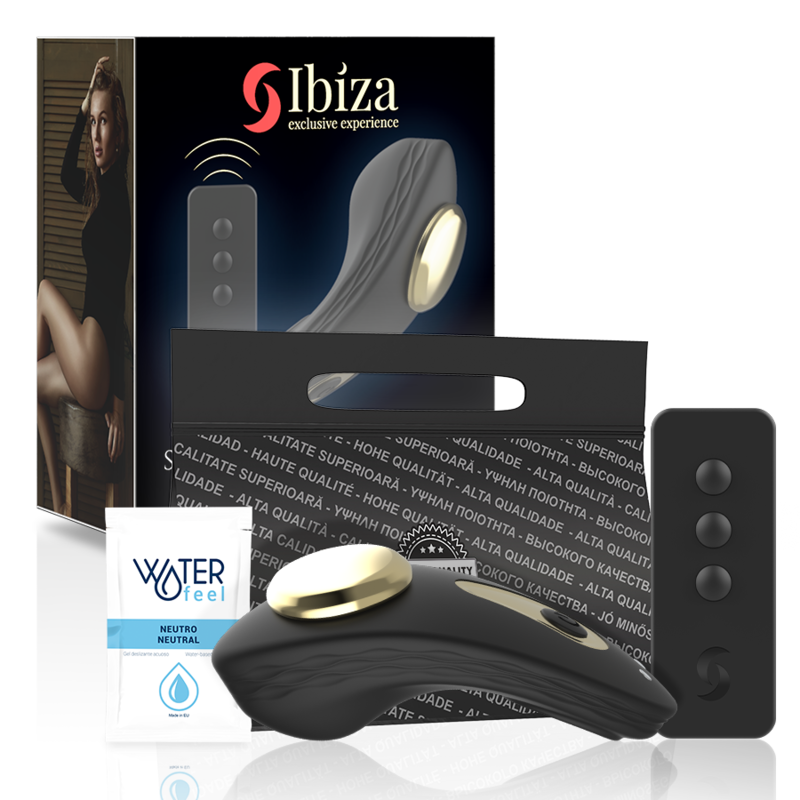 Ibiza – Silikon-Höschenvibrator mit Fernbedienung