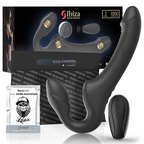 Ibiza Strapples – Riemenloser Vibrator mit Drucktasten-Fernbedienung