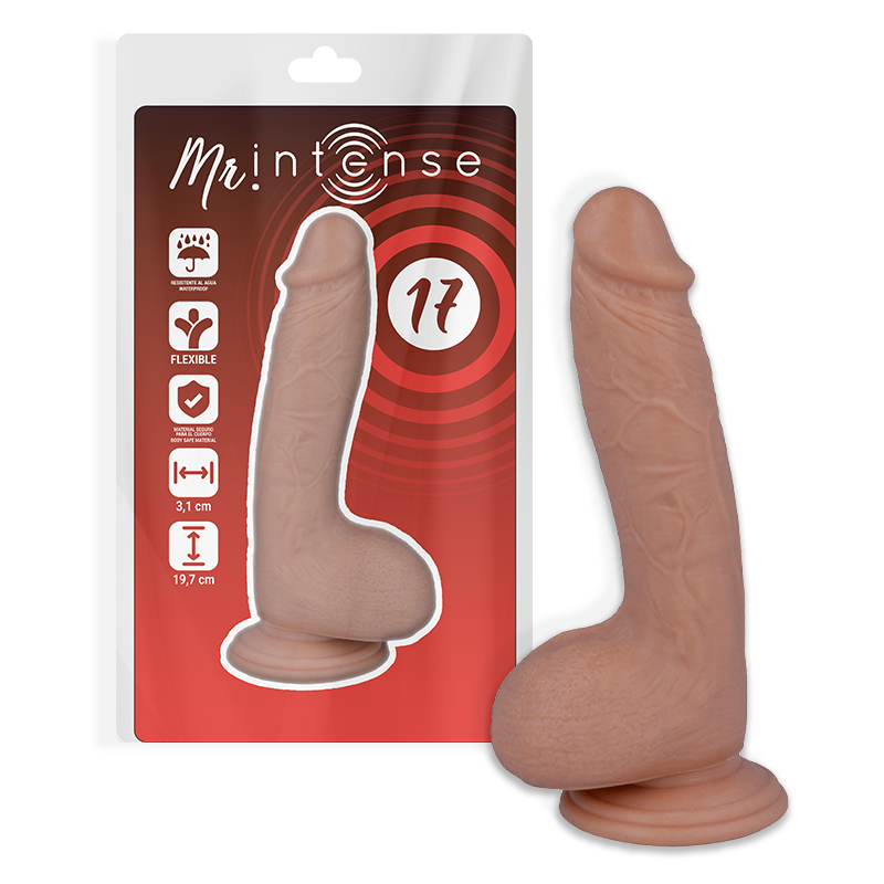 MR INTENSE 17 – 17 pene realistico 19.7 cm -o- 4.1 cm