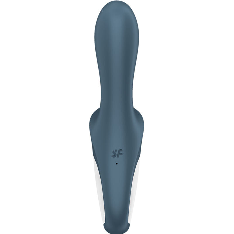 SATISFYER Air Pump Booty 2 – Inflatable anal vibrator, dark grey