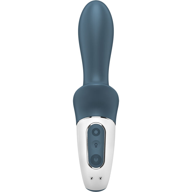 SATISFYER Air Pump Booty 2 – Inflatable anal vibrator, dark grey