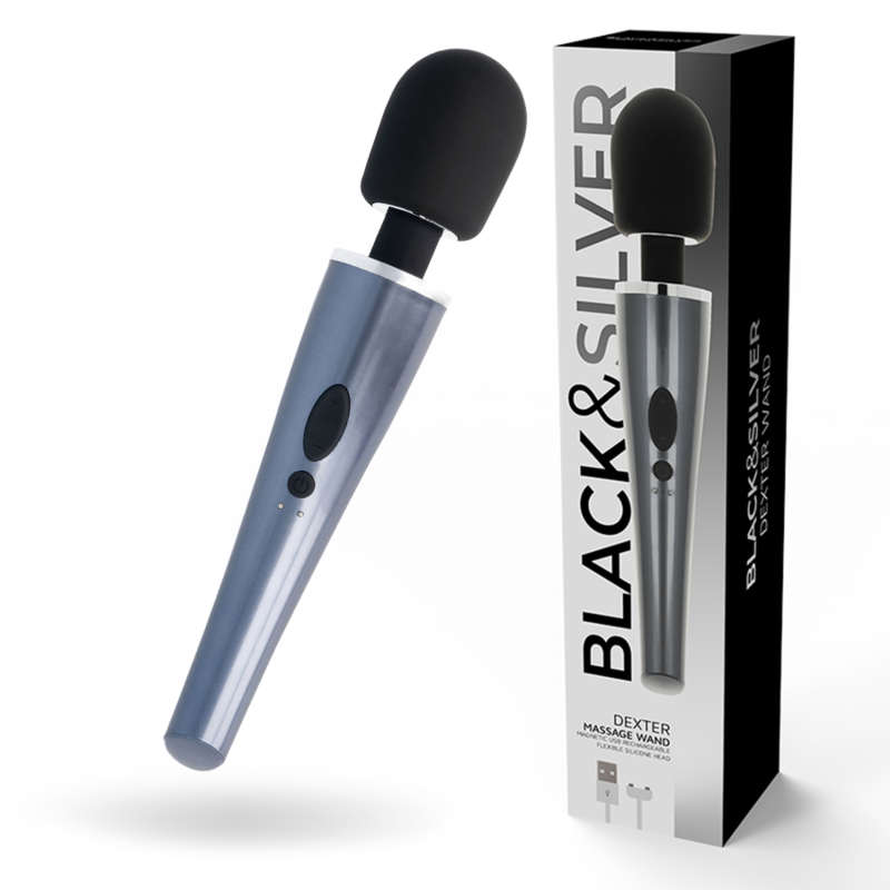 BLACK&SILVER Dexter – Massagestab