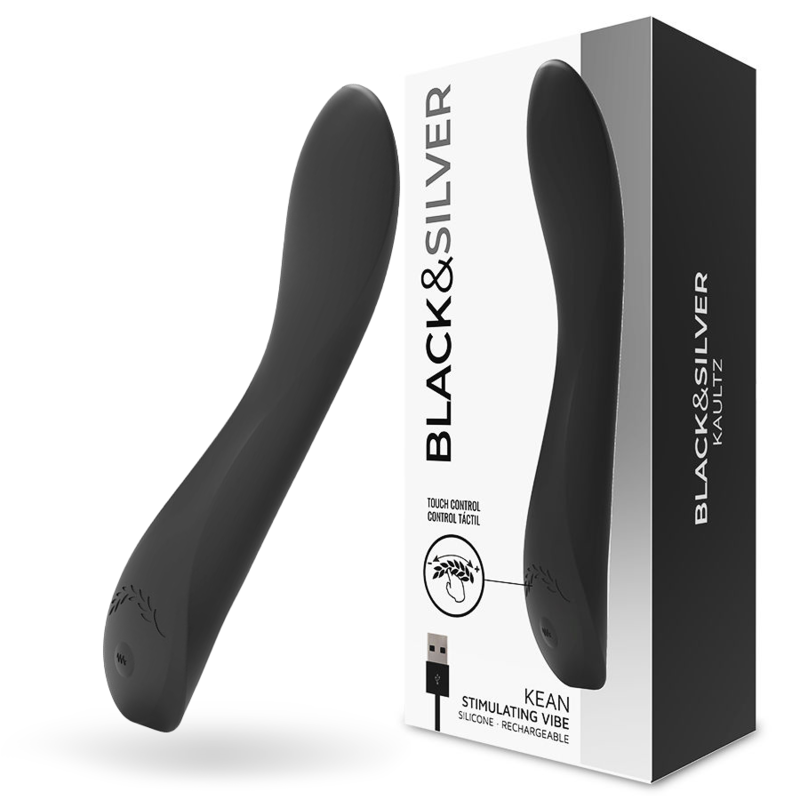 BLACK&SILVER Kean – Vibrator mit Touch-Steuerung