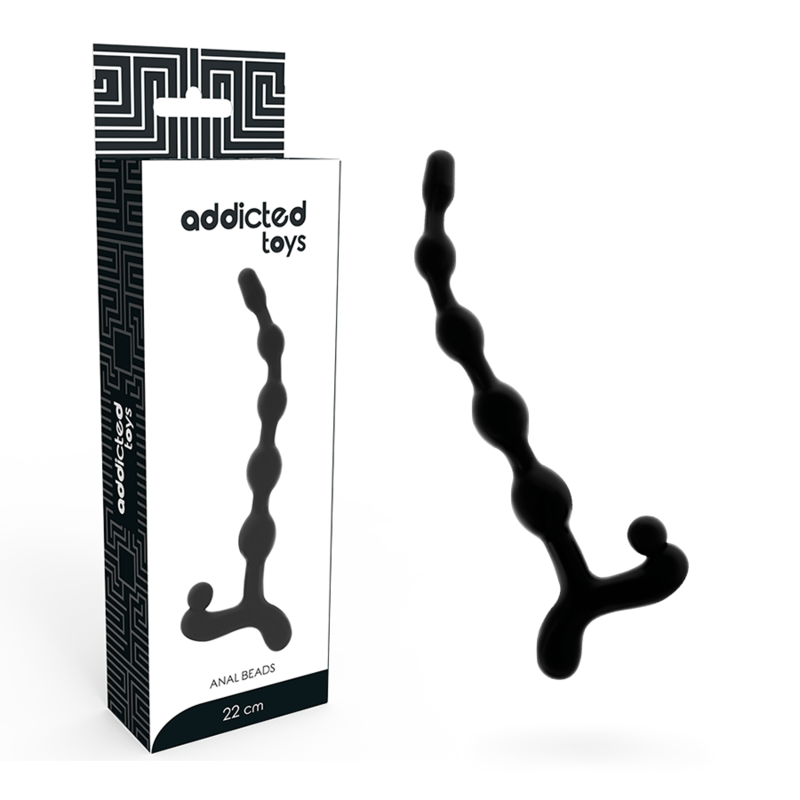 ADDICTED TOYS – Sfere anal 22 cm nero