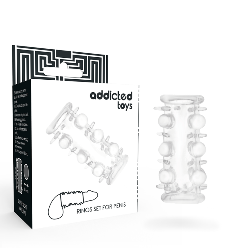 ADDICTED TOYS – Penishülle, klar