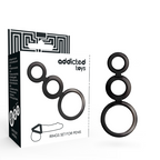 ADDICTED TOYS – Rings set for Penis – smoked