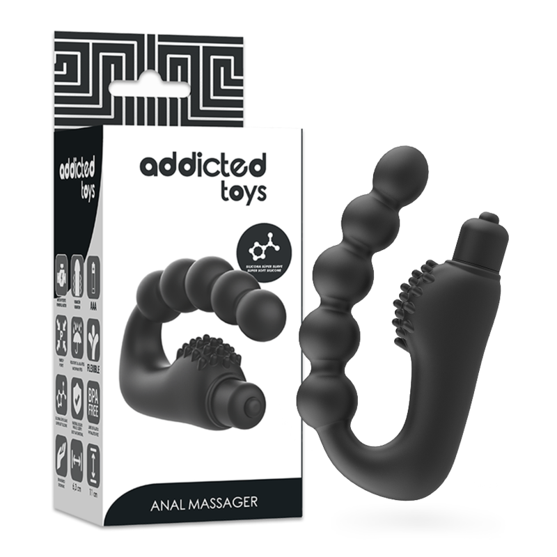 ADDICTED TOYS – Anal massager prostatic with Vibration
