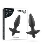 ADDICTED TOYS – Massager plug anale con vibrazione nera