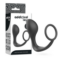 ADDICTED TOYS – Analplug mit schwarzem Silikonring