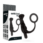 ADDICTED TOYS – Vibrator prost tico black 10 cm