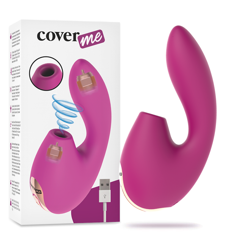 COVERME – Klitoris-Sauger & G-Punkt-Vibrator