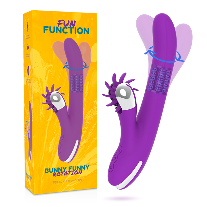 FUN FUNCTION Bunny Funny Rotation 2.0 – Klitoris-Stimulator mit Rotation