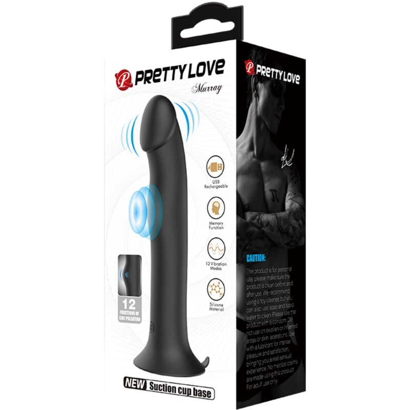PRETTY LOVE – VIBRATEUR ET SUCCION CLITORISÉ MURRAY BLACK