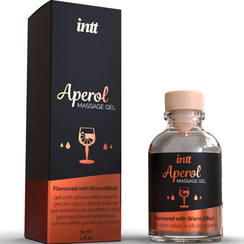 INTT Massage & Oral Sex – Aperol-Massagegel mit intensivem Wärmeeffekt