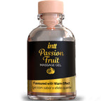 INTT MASSAGE & ORAL SEX – GEL DA MASSAGGIO AL GUSTO DI FRUTTO DELLA PASSIONE CON EFFETTO CALORE