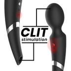 BLACK&SILVER Beck – Stab- und Saugwellenvibrator 2-in-1, Silikon