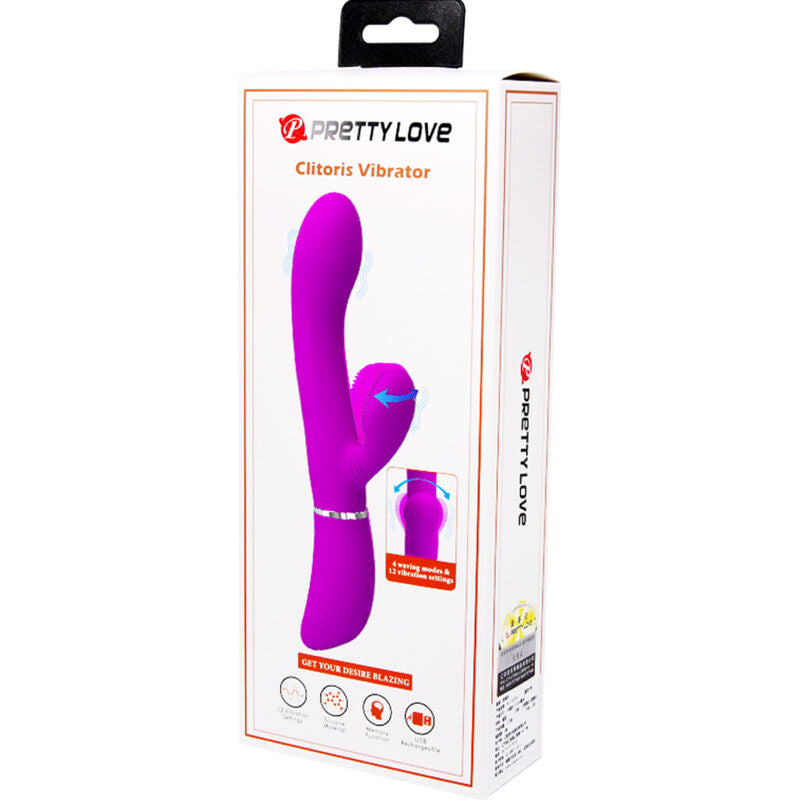 PRETTY LOVE Klitoris-Vibrator mit Doppelstimulation