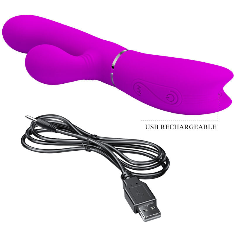 PRETTY LOVE Klitoris-Vibrator mit Doppelstimulation
