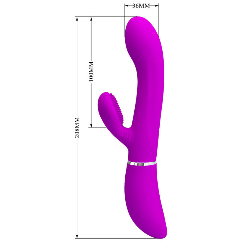 PRETTY LOVE Klitoris-Vibrator mit Doppelstimulation