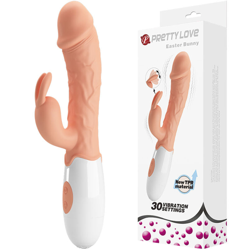 PRETTY LOVE Osterhasen-Vibrator mit Klitorisstimulator